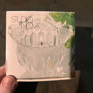 Studio Nova Floral Lace Votive Candleholder